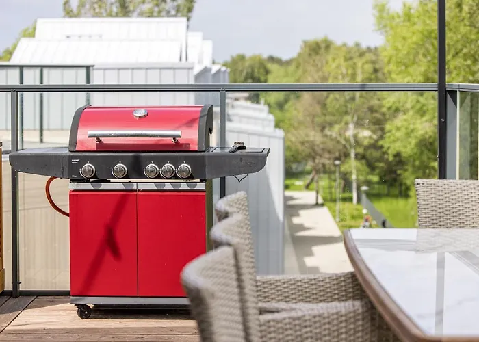 #Stayhere - Apartment With Terrace Bbq At Sventosios Vartai